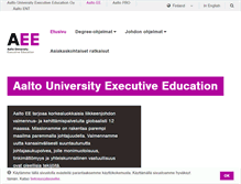 Tablet Screenshot of aaltoee.fi